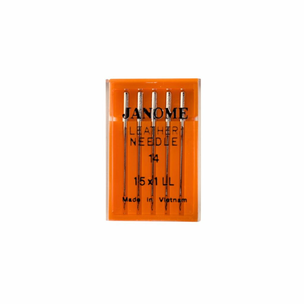 Aguja Janome N°14 para cuero