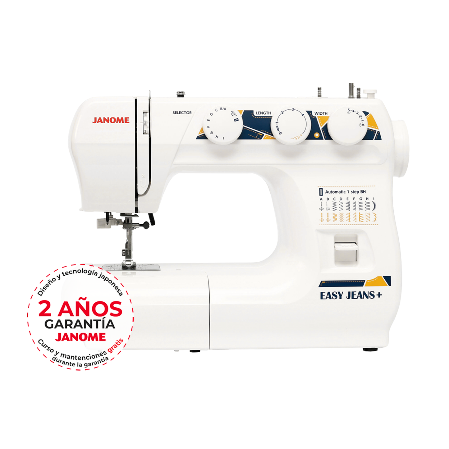 Máquina de Coser Janome Easy Jeans+