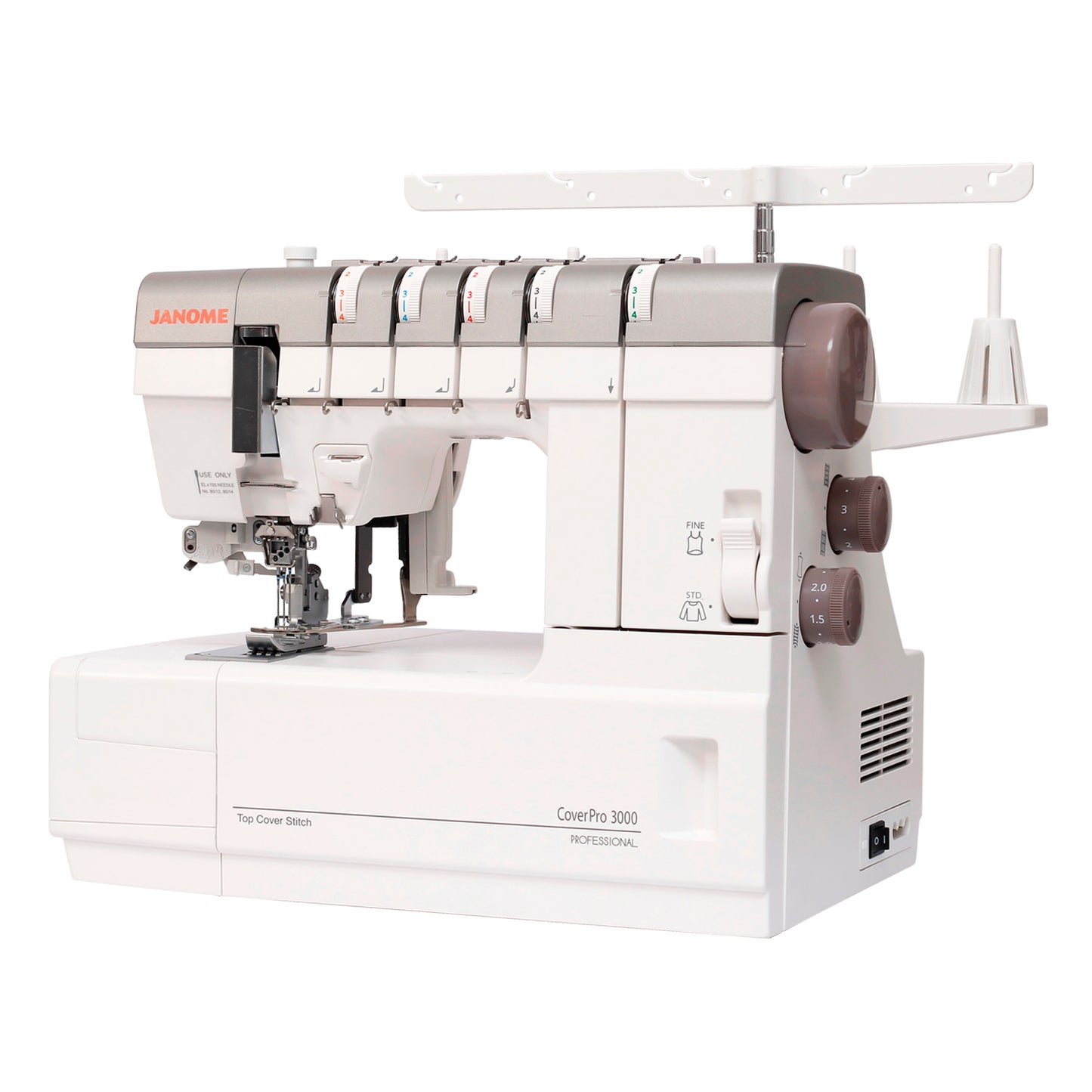 Colleretera y tapa costura Janome 3000P