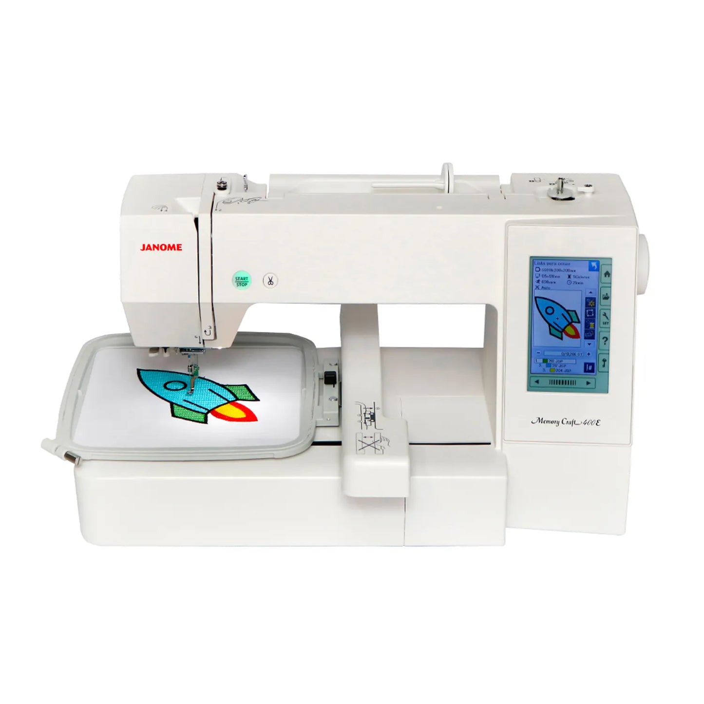 Máquina Bordadora Janome MC400E