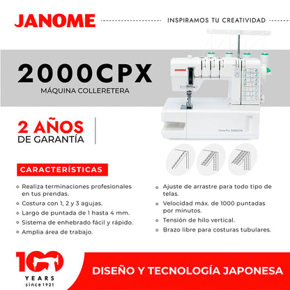 Máquina Colleretera 2000CPX