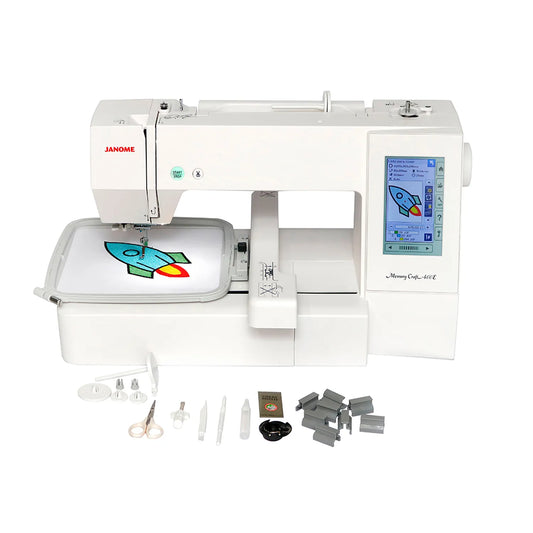Máquina Bordadora Janome MC400E