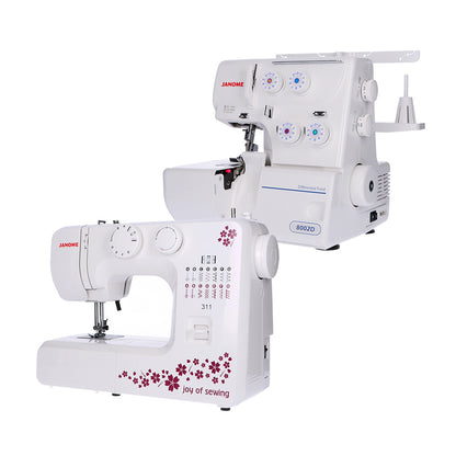 Maquinas de coser Janome 311/8002D OFERTA